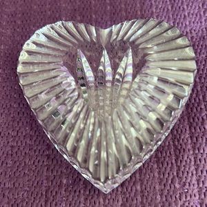Crystal Heart Paperweight
